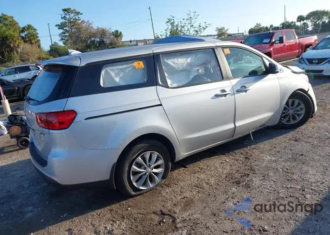 2020 Kia Sedona L из США, поврежденный, VIN KNDMA5C14L6595839